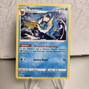 Vaporeon 030/185 Pokemon TCG Holo Rare